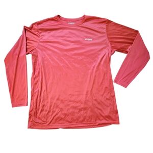 Columbia Omni Shade Coral Long Sleeve Shirt XXL